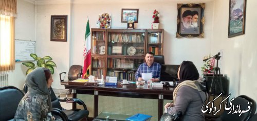 دیدار چهره به چهره فرماندار کردکوی با شهروندان 