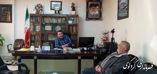 دیدار چهره به چهره فرماندار کردکوی با شهروندان 