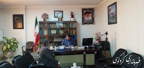 دیدار چهره به چهره فرماندار کردکوی با شهروندان 