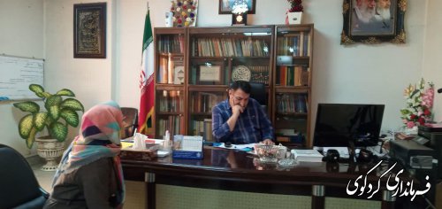 دیدار چهره به چهره فرماندار کردکوی با شهروندان 
