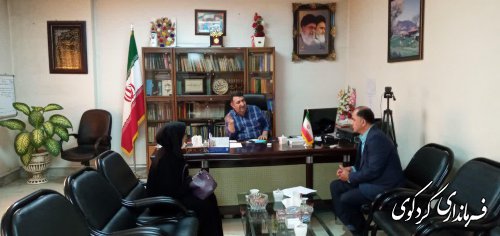 تعدادی از شهروندان بصورت جداگانه با ابراهیم قدمنان فرماندار کردکوی دیدار و گفتگو کردند
