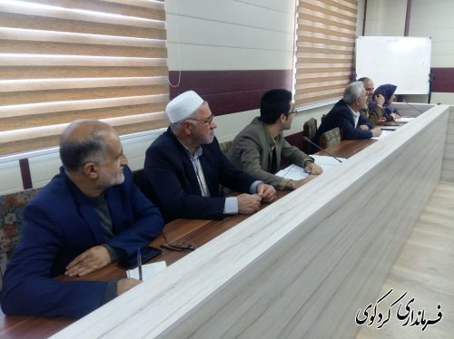  نشست مشترک اعضای هیات های اجرایی و نظارت غرب استان برگزار شد