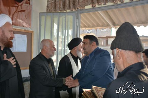 مراسم هفتمین روز در گذشت عالم ربانی فقید عالیقدر آیت الله سید حسن النگی  برگزار شد