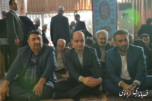 مراسم هفتمین روز در گذشت عالم ربانی فقید عالیقدر آیت الله سید حسن النگی  برگزار شد