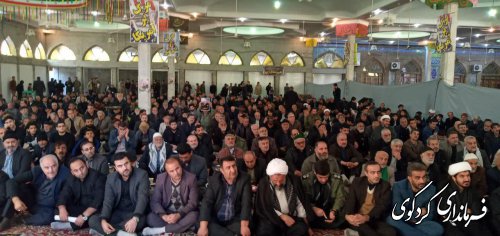 بزرگداشت یادو خاطره شهید سرافراز ایران سردار سپهبد قاسم سلیمانی  در کردکوی برگزارشد 
