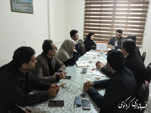 سومین جلسه کمیته فناوری انتخابات شهرستان کردکوی برگزار شد