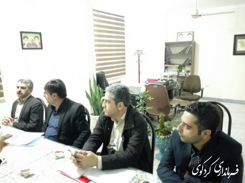 سومین جلسه کمیته فناوری انتخابات شهرستان کردکوی برگزار شد