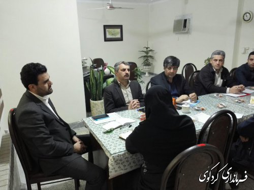 سومین جلسه کمیته فناوری انتخابات شهرستان کردکوی برگزار شد