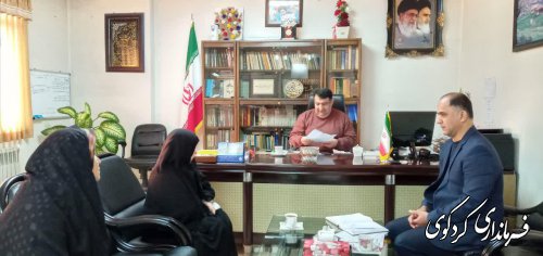 فرماندار شهرستان کردکوی با تعدادی از شهروندان دیدار و گفتگو کرد