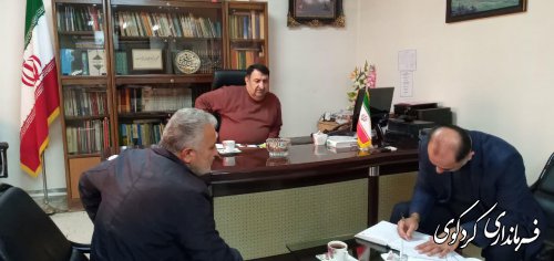 فرماندار شهرستان کردکوی با تعدادی از شهروندان دیدار و گفتگو کرد