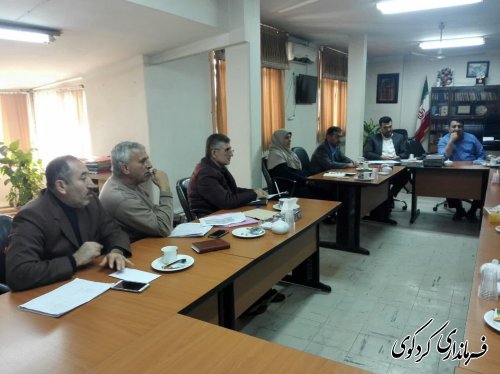 نشست مشترک  هفتگی هیئت نظارت شورای نگهبان و هیئت اجرایی انتخابات کردکوی برگزار شد