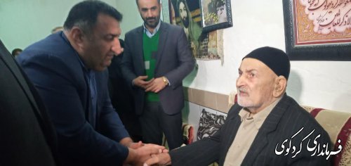 دیدار استاندار گلستان با خانواده شهیدان مهدان در کردکوی