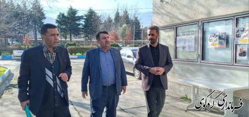 بازدید از آزمون دهیاران غرب استان در راستای ارتقای سطح کیفی مدیریت روستایی