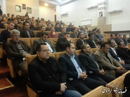دوره تـــــوجیهی بازرسان و سربازرسان یازدهمین دوره انتخابات مجلس شورای اسلامی شعب اخذ رای شهرستانهای کردکوی و بندرگز