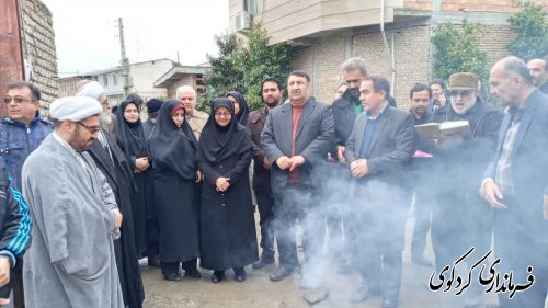 آئین  بهره برداری از پروژه های عمرانی و اقتصادی و اشتغالزایی شهرستان کردکوی برگزارشد