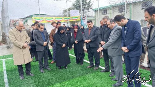 آئین  بهره برداری از پروژه های عمرانی و اقتصادی و اشتغالزایی شهرستان کردکوی برگزارشد
