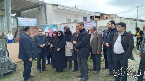 آئین  بهره برداری از پروژه های عمرانی و اقتصادی و اشتغالزایی شهرستان کردکوی برگزارشد