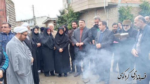 آئین  بهره برداری از پروژه های عمرانی و اقتصادی و اشتغالزایی شهرستان کردکوی برگزارشد