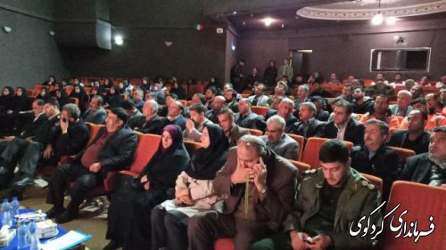 آئین  بهره برداری از پروژه های عمرانی و اقتصادی و اشتغالزایی شهرستان کردکوی برگزارشد