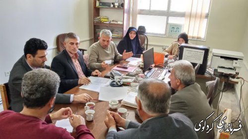 نشست  مشترک اعضای هیات اجرایی انتخابات کردکوی در راستای بررسی نهایی تجهیزات و امکانات رای گیری برگزار شد