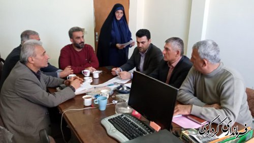 نشست  مشترک اعضای هیات اجرایی انتخابات کردکوی در راستای بررسی نهایی تجهیزات و امکانات رای گیری برگزار شد