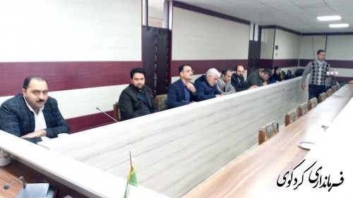 آخرین هماهنگی های لازم برای چگونگی تامین نیازهای پشتیبانی و لجستیکی روز رای گیری برگزار شد