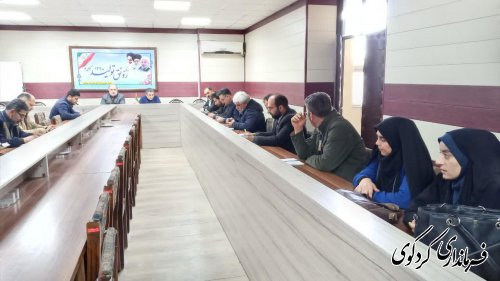 آخرین هماهنگی های لازم برای چگونگی تامین نیازهای پشتیبانی و لجستیکی روز رای گیری برگزار شد