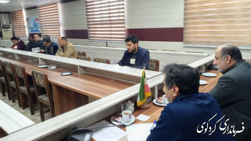 آخرین هماهنگی های لازم برای چگونگی تامین نیازهای پشتیبانی و لجستیکی روز رای گیری برگزار شد