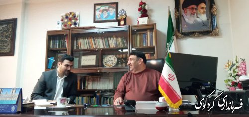 نشست مشترک قدمنان فرماندار کردکوی با استاندار و معاون سیاسی وفرمانداران استان گلستان