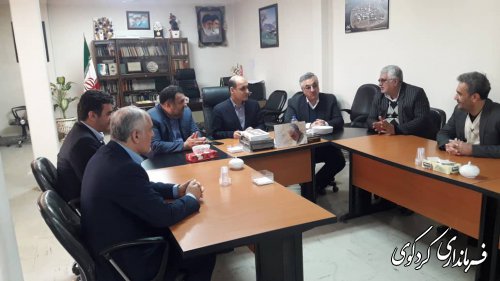 بازدید سرزده دکتر حق شناس از ستاد انتخابات شهرستان کردکوی