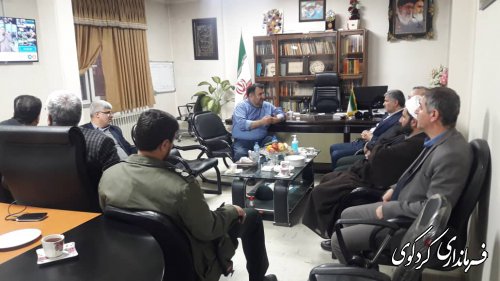 حضور مدیرکل اطلاعات استان در ستاد انتخابات فرمانداری کردکوی