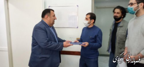 فرماندارکردکوی  ایام ماه مبارک رمضان و روز رادیو به کارشناسان و کارکنان  معاونت صدا مرکز گلستان تبریک گفتند
