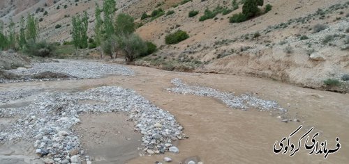 بازدید و پبگیری فرماندارکردکوی از مشکلات روستاهای کوهپایه/ توزیع ۱۰۰ بسته معیشتی به روستاهای کوهپایه 