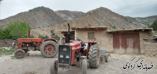 بازدید و پبگیری فرماندارکردکوی از مشکلات روستاهای کوهپایه/ توزیع ۱۰۰ بسته معیشتی به روستاهای کوهپایه 
