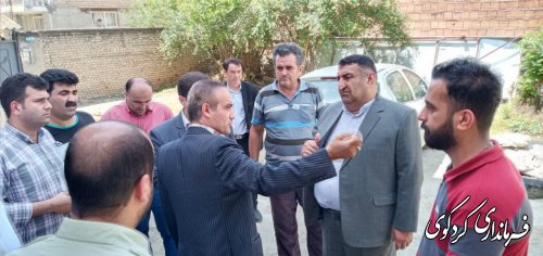 قدمنان فرماندار کردکوی: فاز اول طرح تعریض خیابان جنگل کردکوی اجرایی می شود .