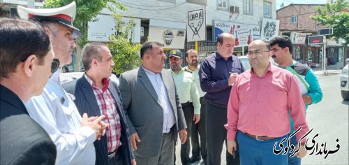 قدمنان فرماندار کردکوی: فاز اول طرح تعریض خیابان جنگل کردکوی اجرایی می شود .