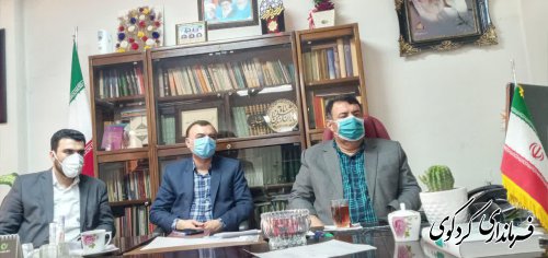 ستاد پیشگیری و مقابله با بیماری کرونا به ریاست  استاندار و حضور فرمانداران چهارده گانه استان بررسی شد.