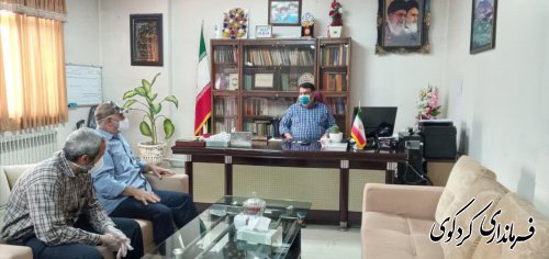 تعدادی از شهروندان بصورت جداگانه با ابراهیم قدمنان فرماندار کردکوی دیدار و گفتگو کردند