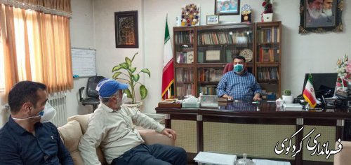 تعدادی از شهروندان بصورت جداگانه با ابراهیم قدمنان فرماندار کردکوی دیدار و گفتگو کردند