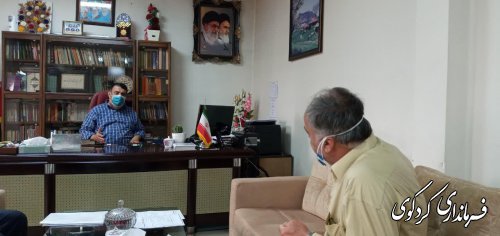 تعدادی از شهروندان بصورت جداگانه با ابراهیم قدمنان فرماندار کردکوی دیدار و گفتگو کردند