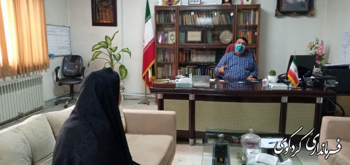 تعدادی از شهروندان بصورت جداگانه با ابراهیم قدمنان فرماندار کردکوی دیدار و گفتگو کردند