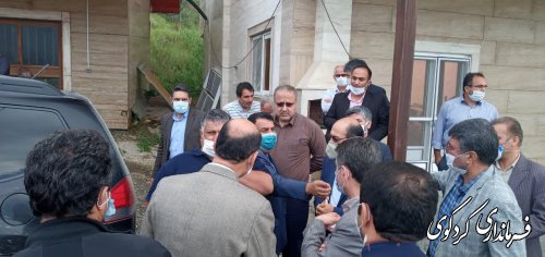 دکتر حق شناس استاندار گلستان از روستاهای کوهستانی شهرستان کردکوی بازدید کرد