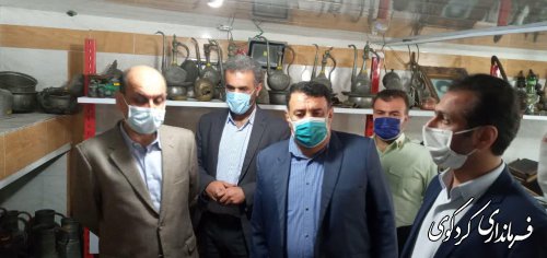 دکتر حق شناس استاندار گلستان از روستاهای کوهستانی شهرستان کردکوی بازدید کرد
