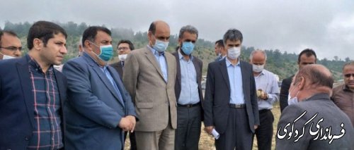 دکتر حق شناس استاندار گلستان از روستاهای کوهستانی شهرستان کردکوی بازدید کرد
