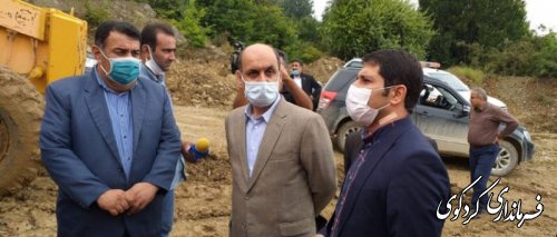 دکتر حق شناس استاندار گلستان از روستاهای کوهستانی شهرستان کردکوی بازدید کرد