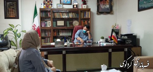تعدادی از شهروندان بصورت جداگانه با ابراهیم قدمنان فرماندار کردکوی دیدار و گفتگو کردند