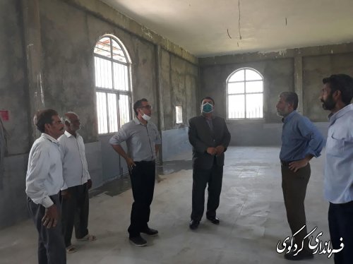 بازدید‌ قدمنان فرماندار کردکوی از مزرعه شیخ افرا