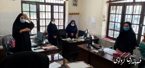  ابراهیم قدمنان فرماندار کردکوی با مدیر و کارکنان بخشهای مختلف اداره بهزیستی از نزدیک دیدارکرد