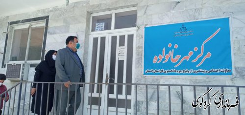  ابراهیم قدمنان فرماندار کردکوی با مدیر و کارکنان بخشهای مختلف اداره بهزیستی از نزدیک دیدارکرد