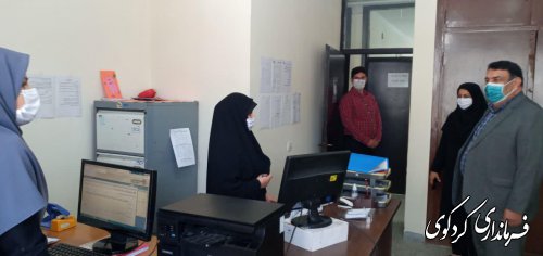  ابراهیم قدمنان فرماندار کردکوی با مدیر و کارکنان بخشهای مختلف اداره بهزیستی از نزدیک دیدارکرد